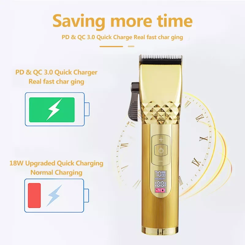 

Машинка для стрижки волос T9 аккумуляторная электрическая, триммер для бороды