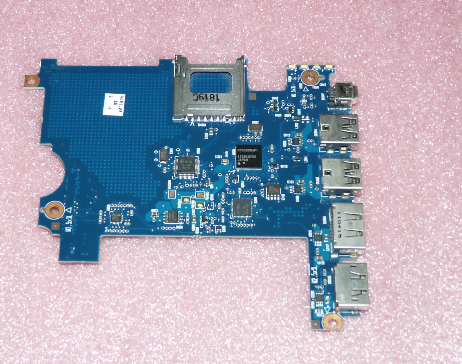 USB Firewire eSATA HDMI Board for HP EliteBook 8760w Mobile Workstation