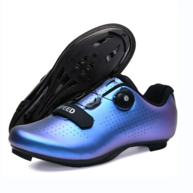 

DAFENP breathable men women road bike outdoor bicycle riding cycling shoes road lock