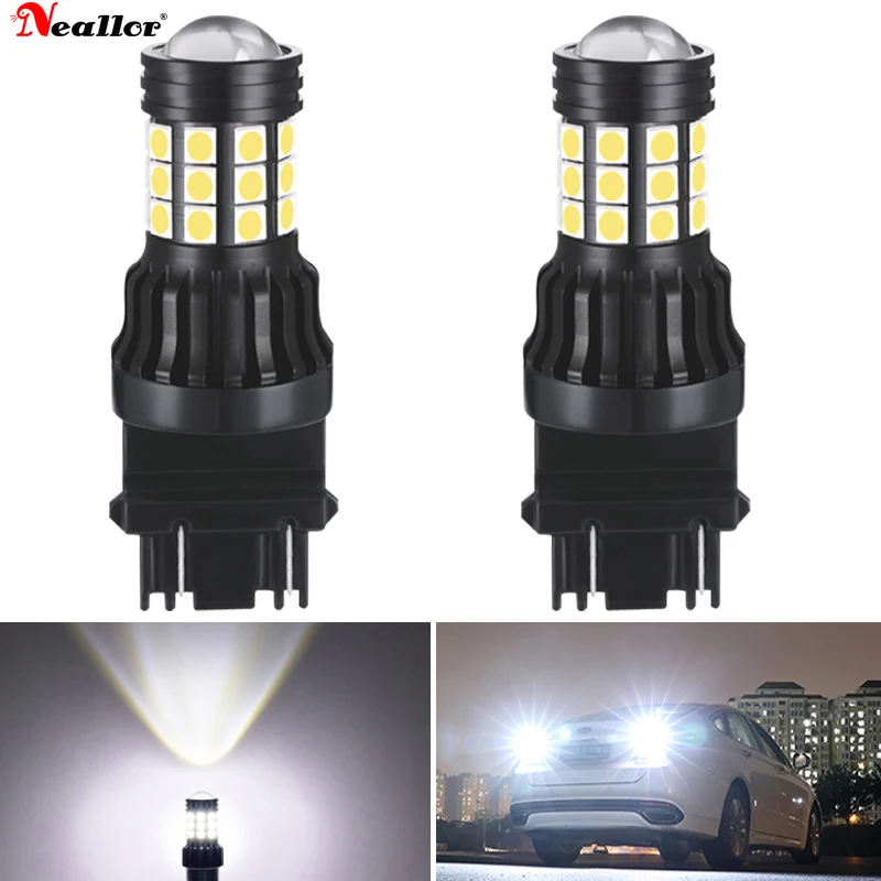 

2 шт., Автомобильные светодиодные лампы T20 7443 W21/5W 1157 BAY15D P21/5W T25 3157 P27/7W 1156 BA15S P21W 12 В