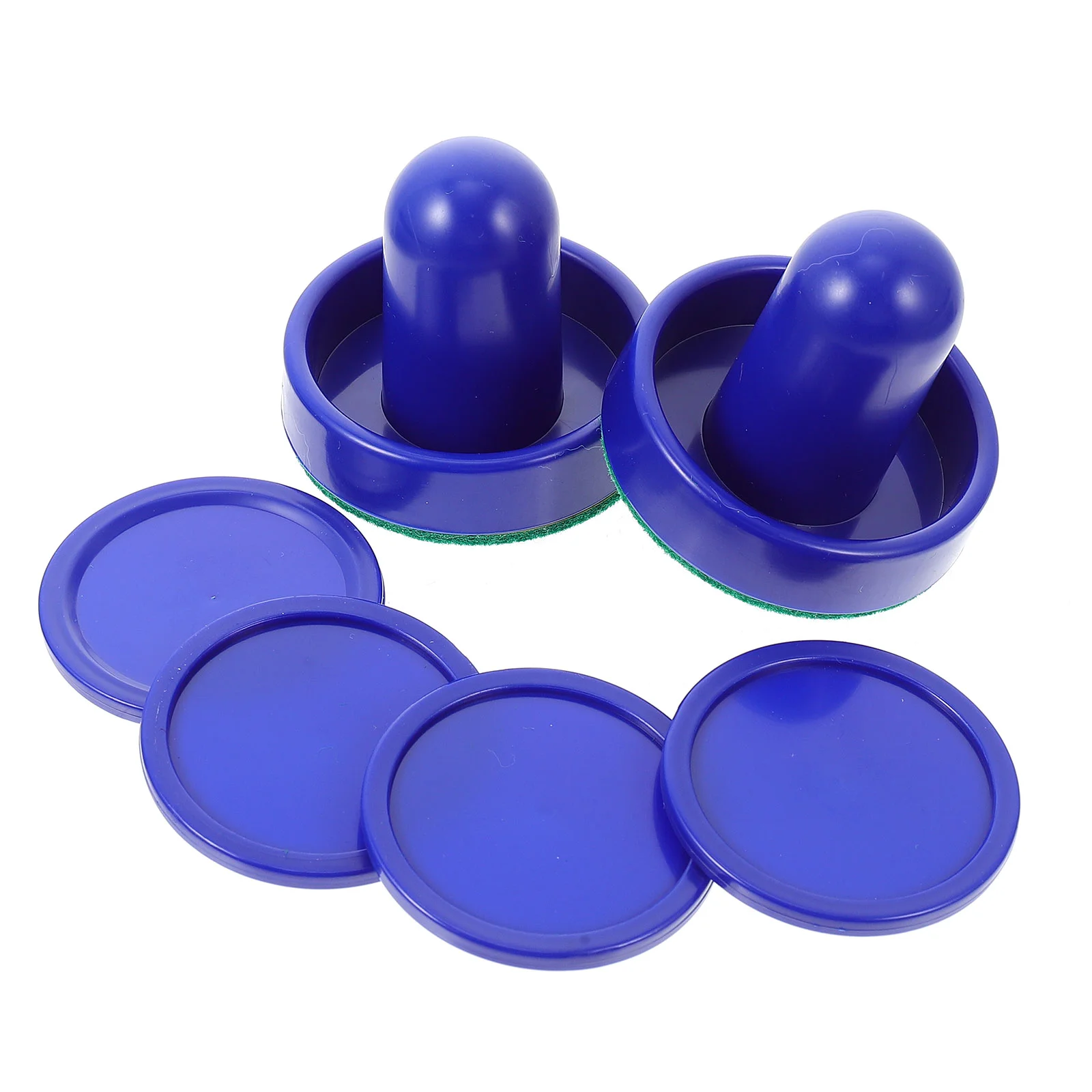 

2 Sets Air Hockey Pucks Plastic Hockey Pushers Hockey Paddles Hockey Accessories