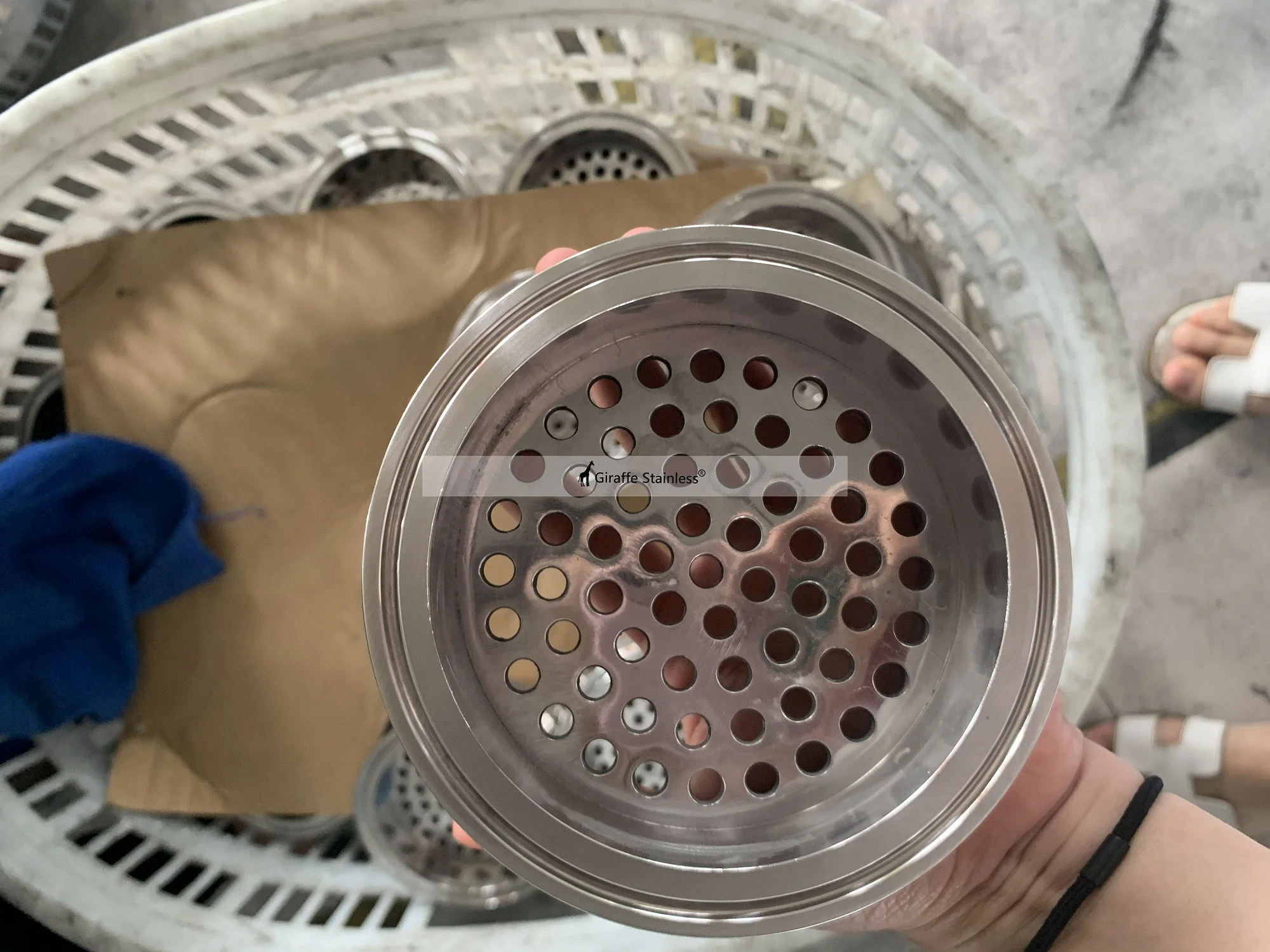 Фабричная модель 6 дюймов 5 микрон Спеченная сетчатая фильтровальная пластина