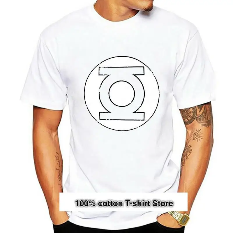 

Camiseta con Logo verde linterna