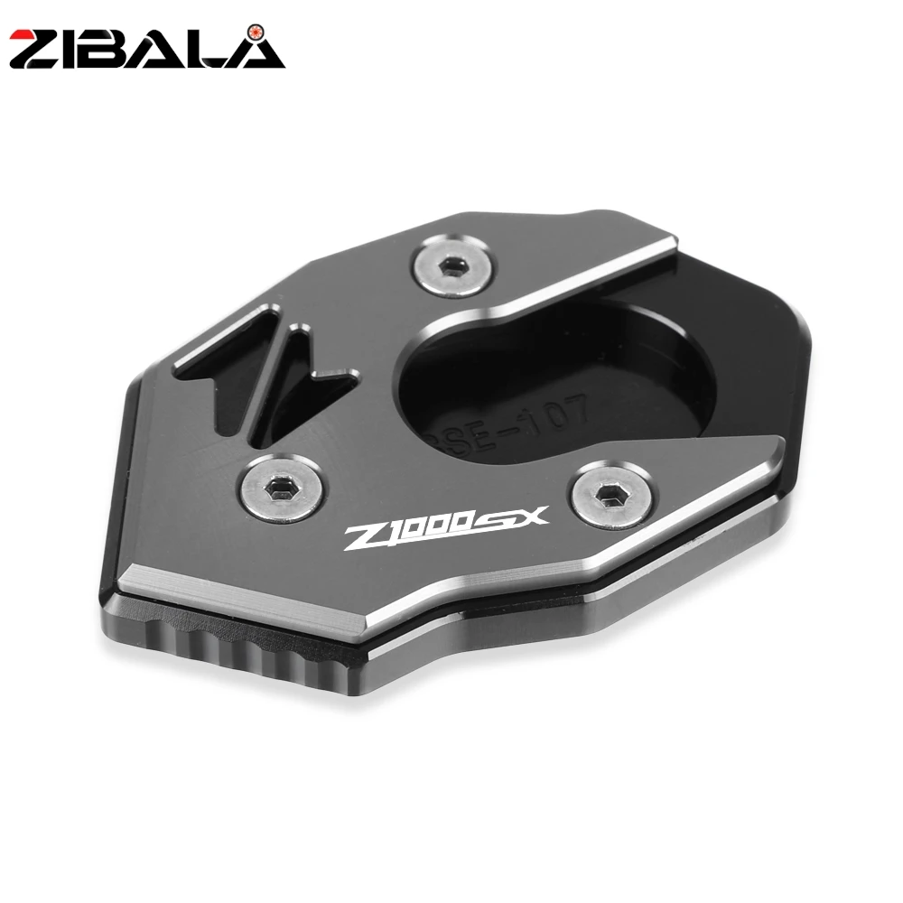 Для KAWASAKI Z1000 Z1000SX Z 1000 SX 2010 2011 2012 2013 2014 2015 2016-2021 подставка для мотоцикла, боковая подставка, пластина для ног