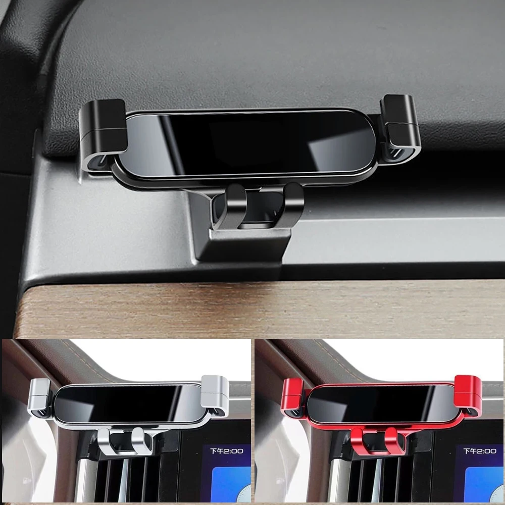 Складной автомобильный держатель для телефона с креплением на вентиляционное