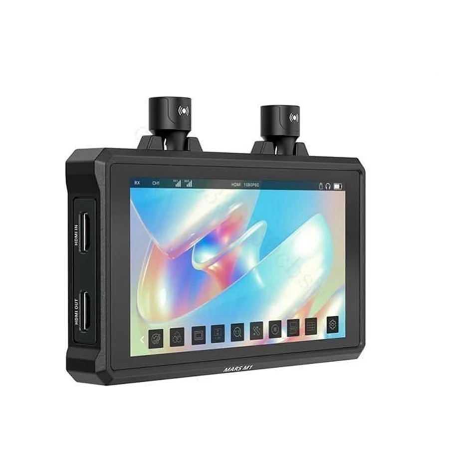 

Photography Hollyland Mars M1 DSLR Camera Field Monitor 1000nit 5.5 inch Touch LCD Screen Wireless Video Transmission 4K
