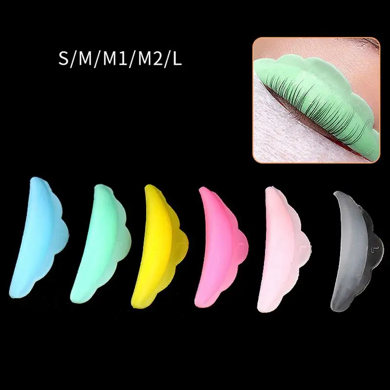 

5Pairs Reusable 3D Eyelashes Lash Eyelash Grafting Silicone Perm Pad Eyelash Lifting Pad Extension Accessories New Beauty Tool
