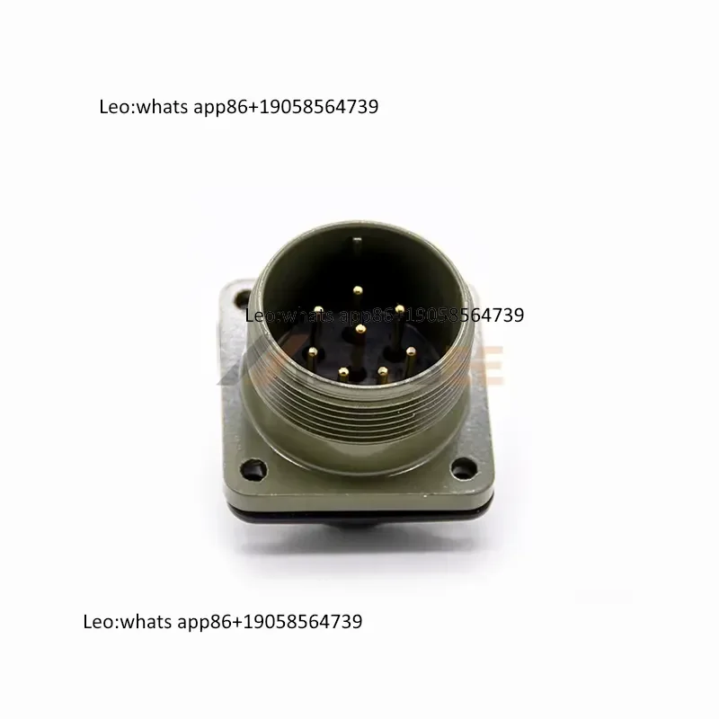 Фото MS3106A20-7S MS3102A20-7P SAE-AS50151 8-контактный разъем MS3102A MS3106A MIL, типоразмер 13A, 16 контактов, класс обслуживания D/A, паяные гнезда. №3