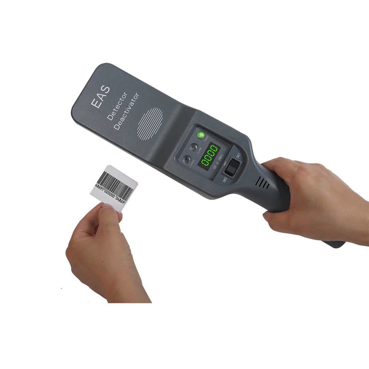 

Label Deactivator Handheld Security Tag Detector Rechargeable Deactivator RF8.2Mhz EAS Systems Multi Function