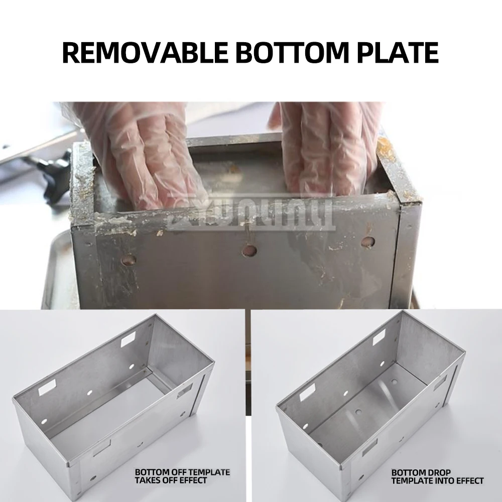 3 кг пресс-форма для мяса из нержавеющей стали утолщенная машина формирования