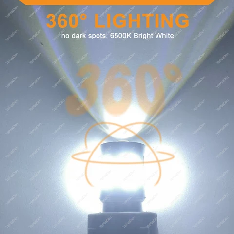 2/4 шт. CANBUS 1156 BA15S 1157 BAY15D Светодиодная лампа 12 В 3030-24SMD 6500K Белый Желтый Красный Автомобильный задний тормоз Парковочные указатели поворота