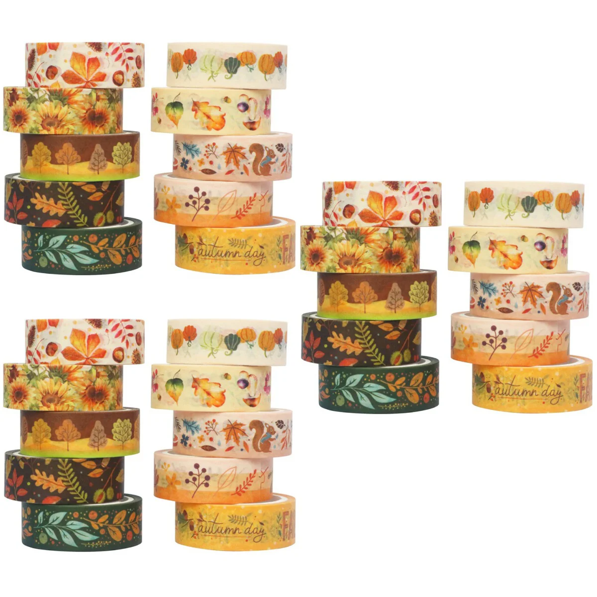 

30 рулонов бумажных лент для творчества, винтажные бумажные стикеры для скрапбукинга