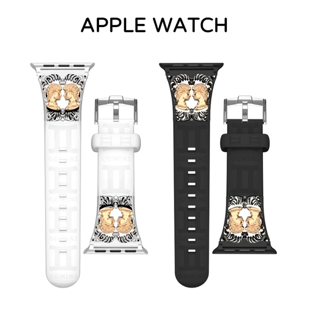 Ремешок созвездий для Apple Watch series 10 46 мм 40 44 45 41 38 42 49 браслет iwatch ultra 2 9 8 7 se 6 54