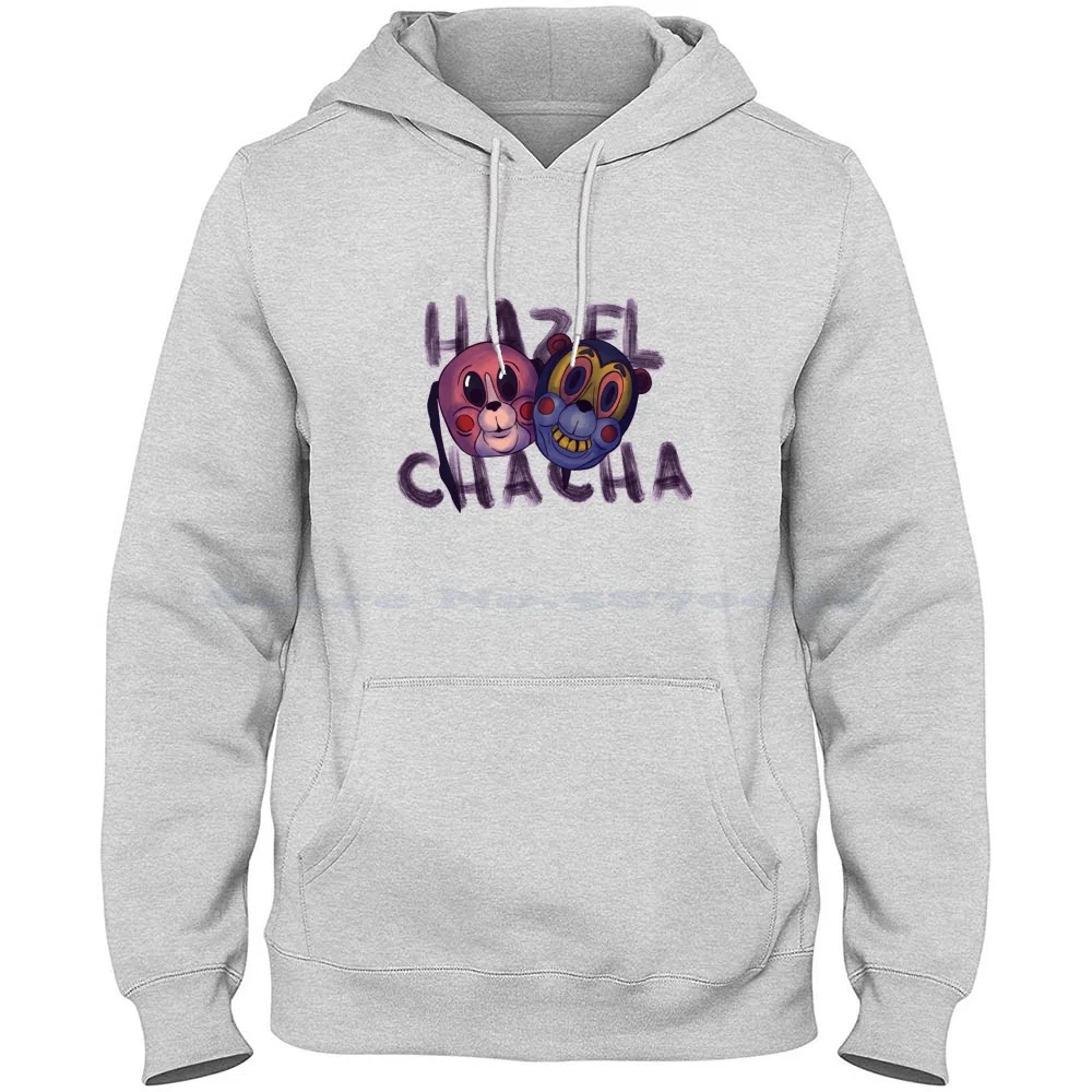 Hazel &amp Cha Cha-Black 100% Pure Cotton Hoodie Tshirt The Umbrella Academy Tua Chacha