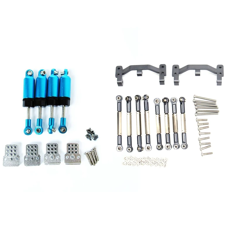 

Удлинительное сиденье Shock Sbsorbers для радиоуправляемой машины, WPL, грузовика C14, C24 и для WPL B1, Φ B14, металлический Тяговый стержень рулевого управ...