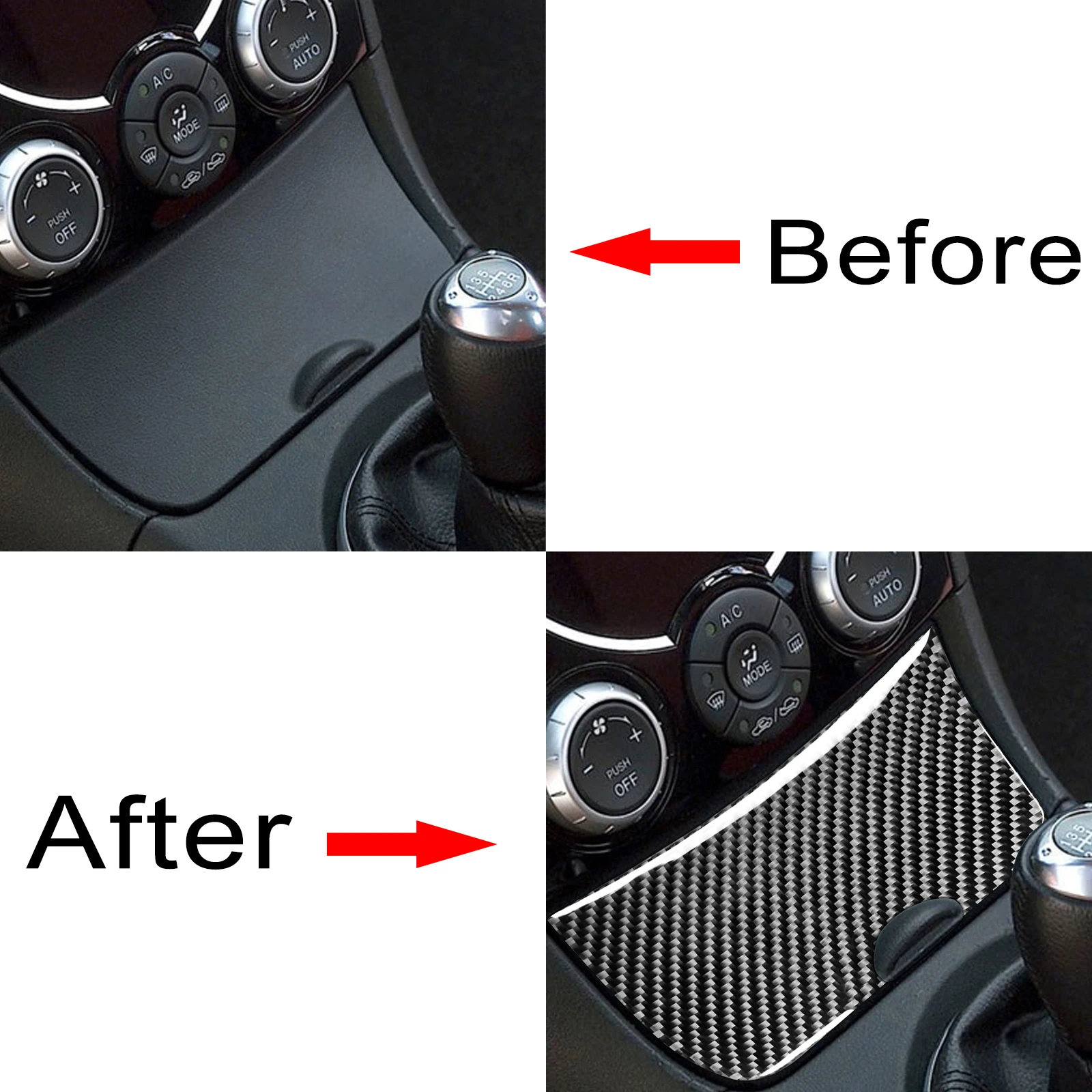 Для Mazda RX8 RX-8 SE3P JM1FE 2004-2008 ящик для хранения центрального управления переключением