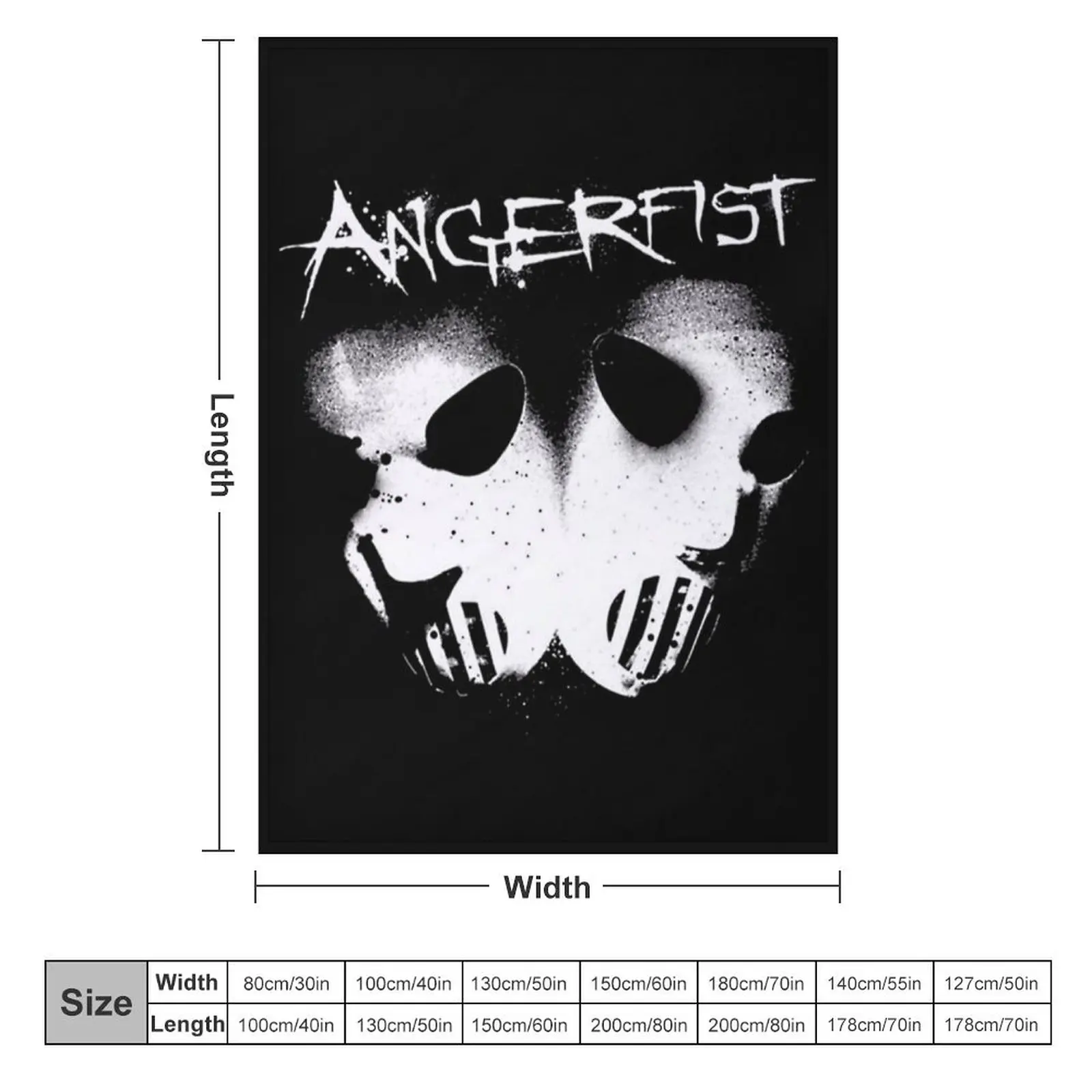 Классическая футболка Angerfist одеяло рождественские украшения дизайнерские