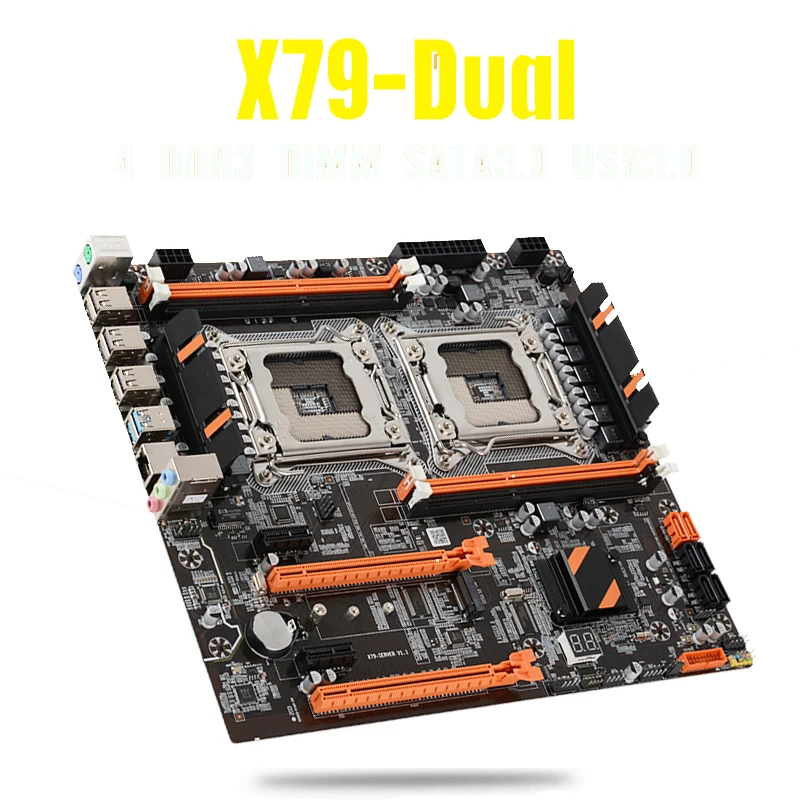 

hot x79 motherboard x79 server motherboard dual CPU for Gaming Motherboard with LGA 2011