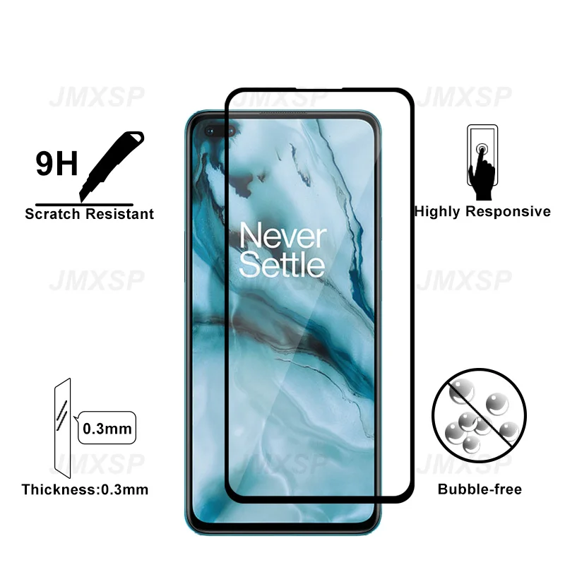 Защитное стекло 4 в 1 для Oneplus 5 6 7 5T 6T 7T 8T 9 9R 9E 9RT закаленное Nord 2 CE N10 N20 N100 N200 пленка