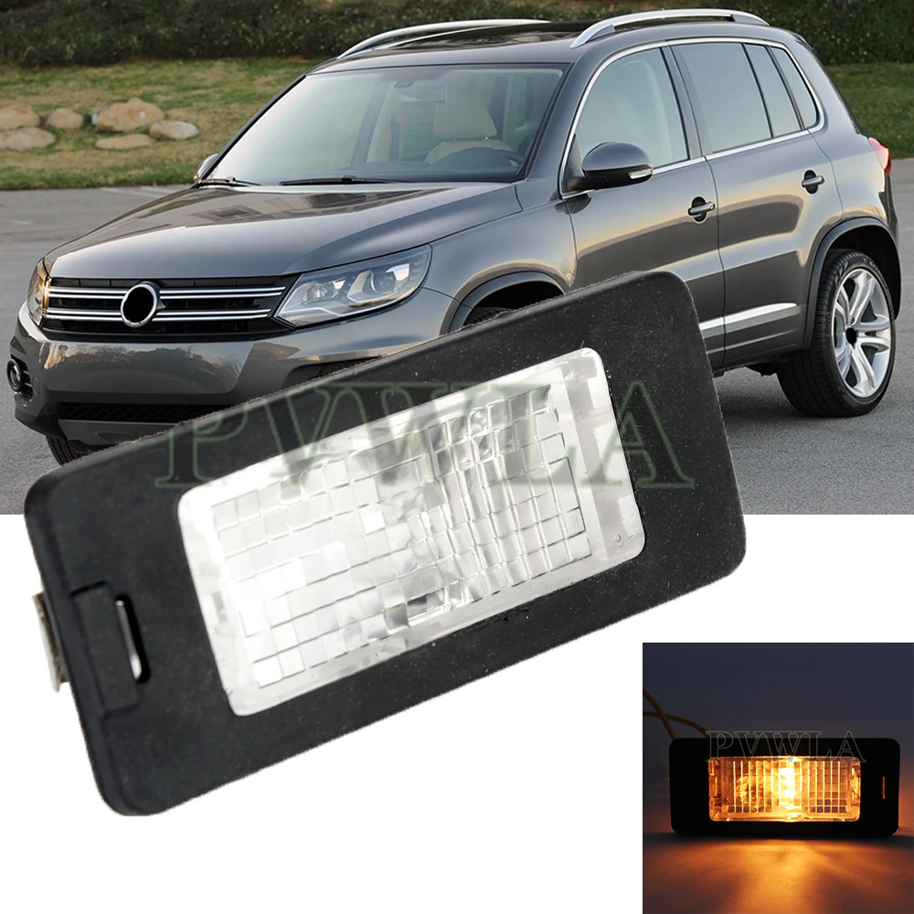 Светильник номерного знака автомобиля для VW Tiguan 2012 2013 2014 2015 2016 2017