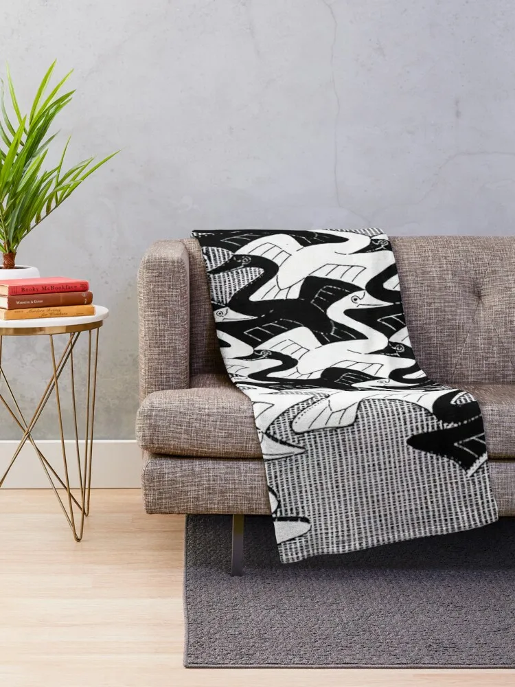 Maurits Cornelis Escher произведение искусства artstyle M.C.Escher пледы одеяла люксового бренда