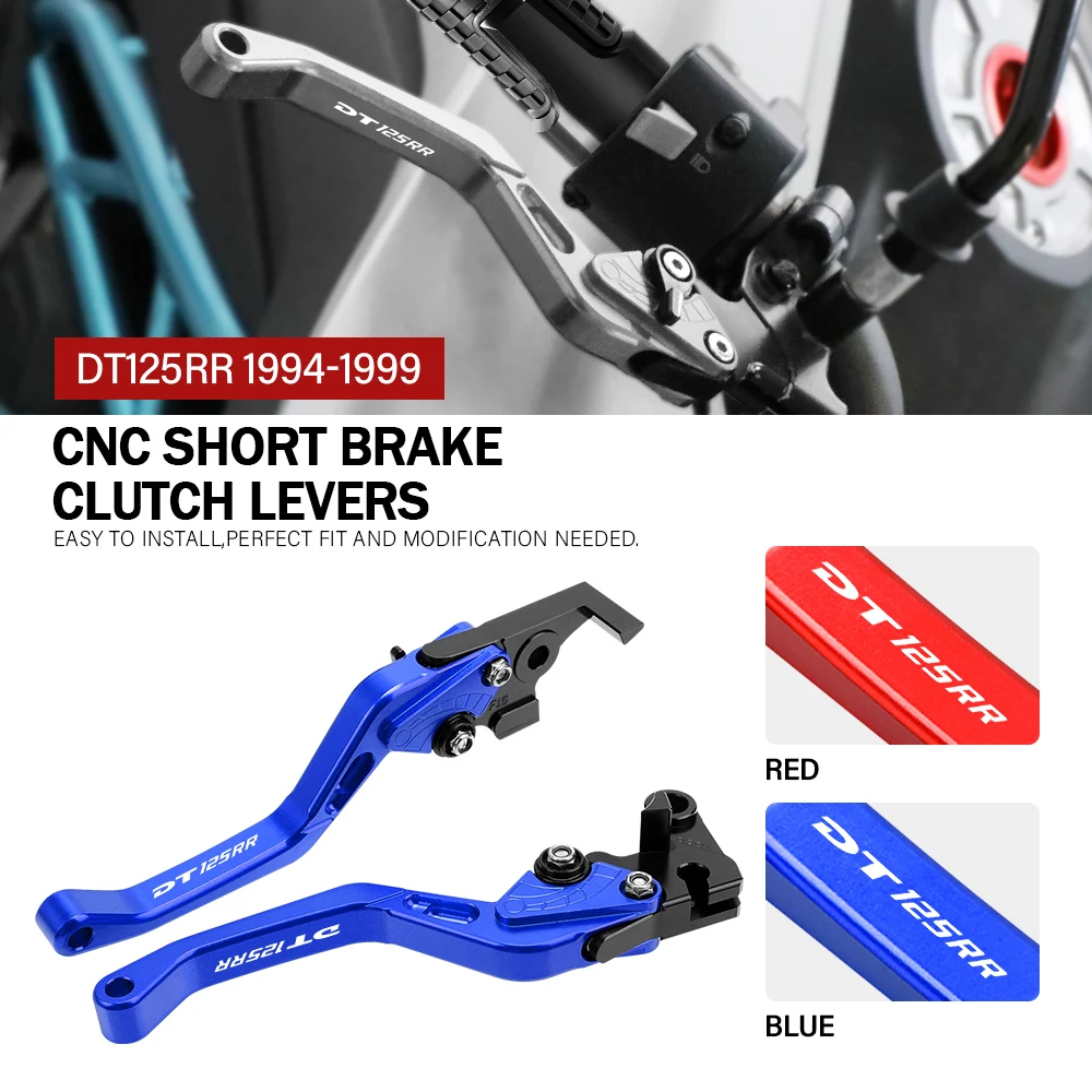 Купи Adjustable Brake Clutch Levers Handle For YAMAHA DT125RR 1994 1995 1996 1997 1998 1999 Motorcycle Accessories Handles Lever за 1,117 рублей в магазине AliExpress