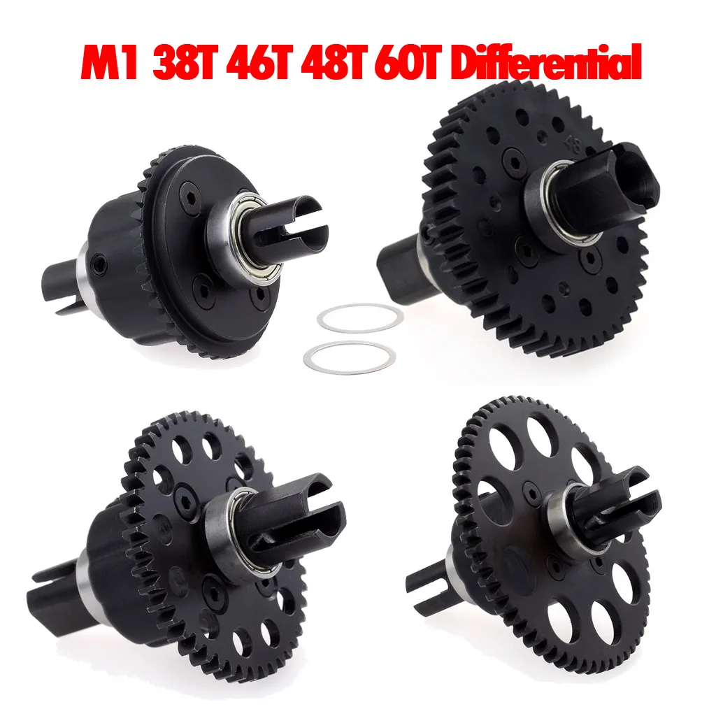 

M1 38T 46T 48T 56T Steel Making Front Rear Differential for 1/8 Kyosho Thunder Tiger RC Car Buggy Truck
