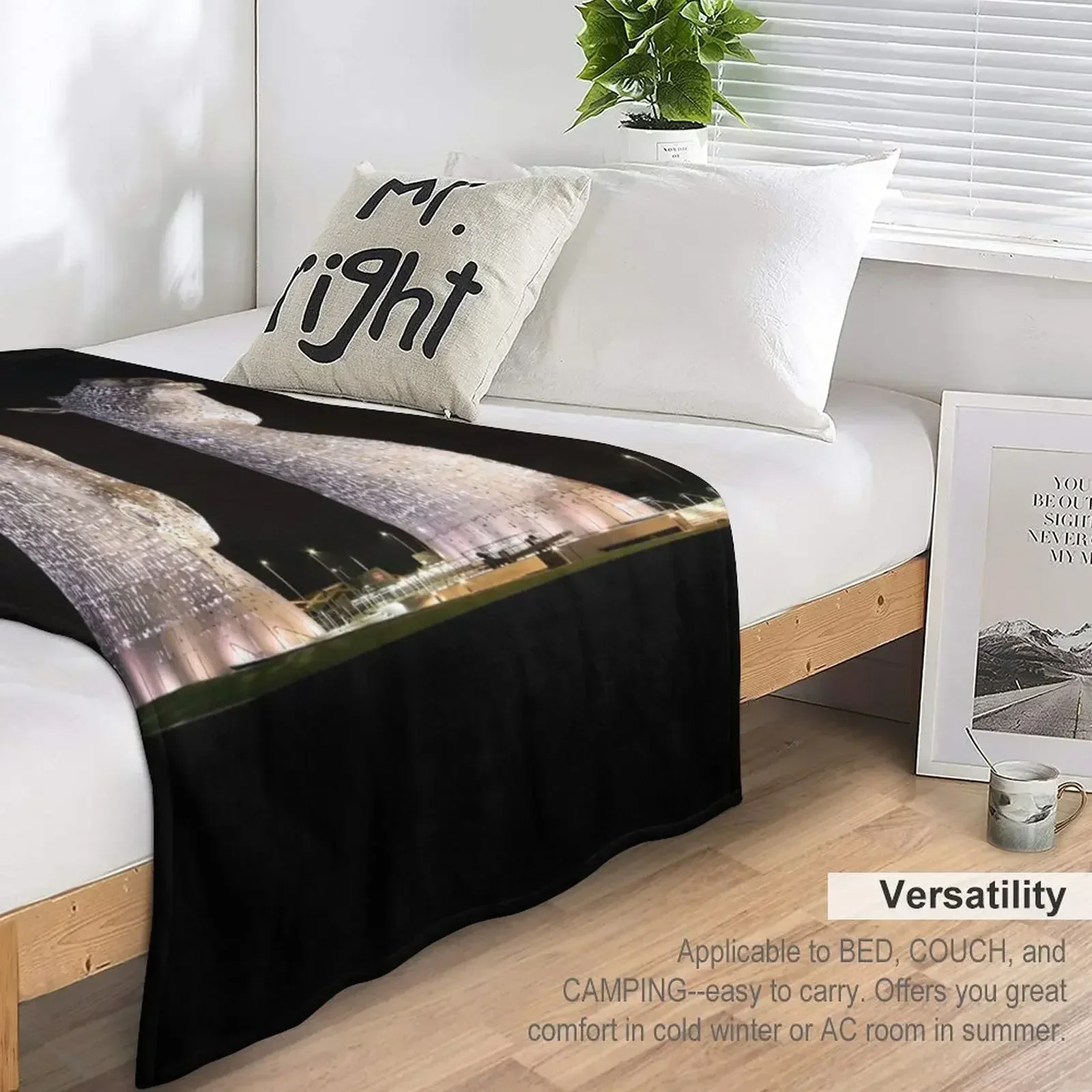 Одеяло Келки ночью Движущиеся одеяла для дивана