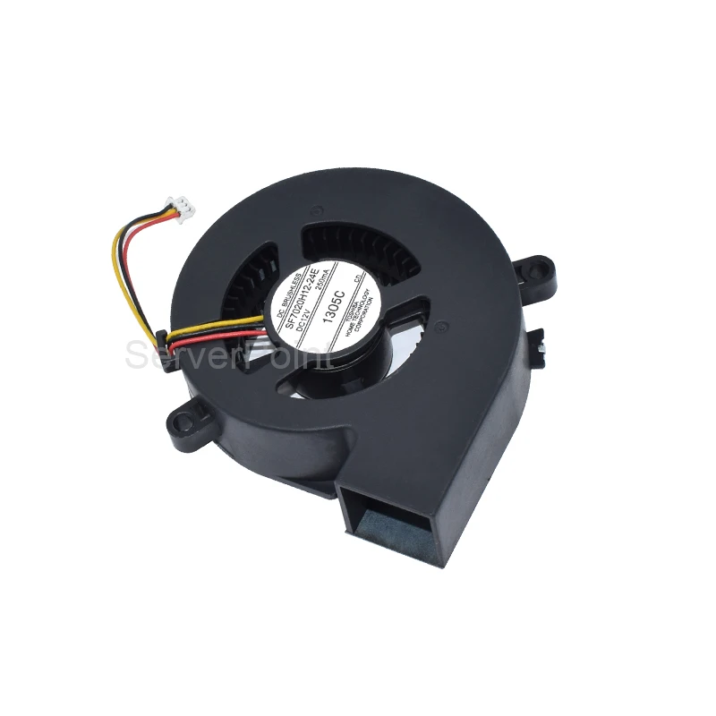 Оригинальный новый 3-проводной охлаждающий вентилятор для сервера SF7020H12 DC12V 250MA 70x60x20 мм