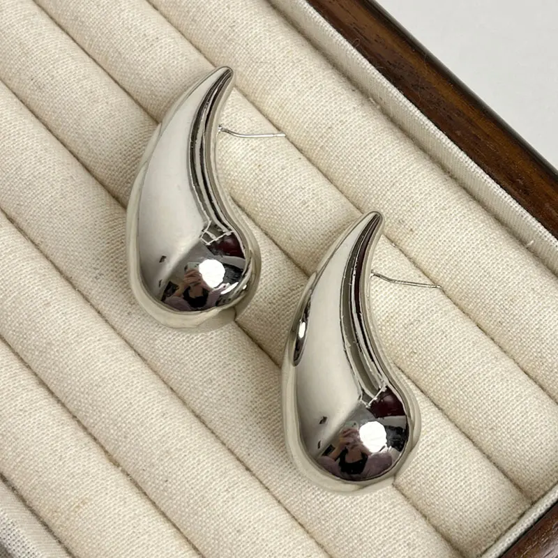 Модные золотые серьги-капли в стиле ретро для женщин роскошные гипоаллергенные