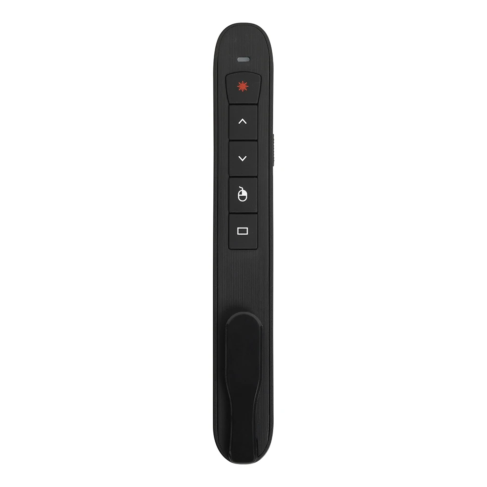 

Rechargable 2.4G Wireless laser presentation Pointer with Air Mouse, PowerPoint Presenter Remote Control PPT Clicker Pen