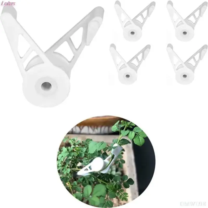 

10pcs 360 Degrees Plant Branch Benders Adjustable Plant Supports ixed Clips Planter Holder Tools Garden Supplies Plant Bender