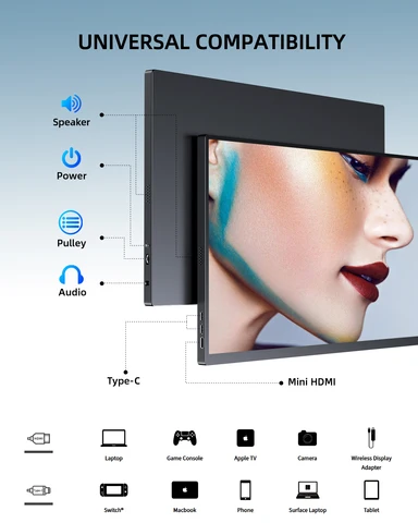 UPERFECT 18,5-дюймовый портативный монитор