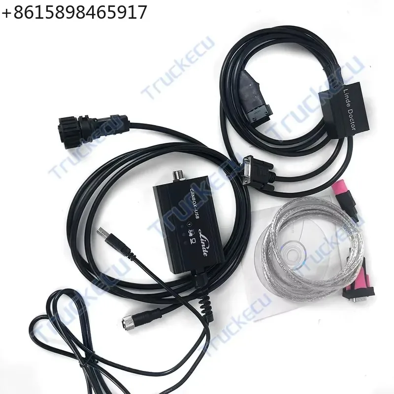 Фото Диагностический кабель для вилочных погрузчиков Linde Canbox USB, адаптер Linde Doctor Line, сервисный бокс, диагностический интерфейс Linde Pathfinder. №3
