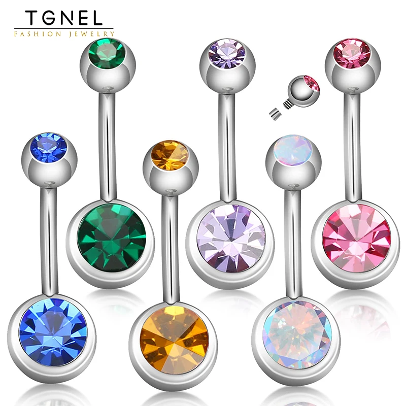 Женское кольцо для пирсинга пупка TGNEL