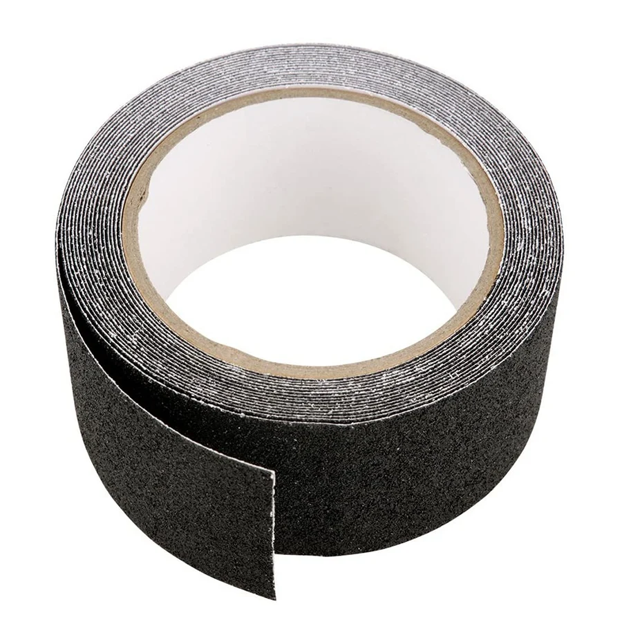 

Anti Slip Tape 5cm x 5M Self-Adhesion Non Slip Safety Tape PVC Material for Stairs Floor Ground (5cm x 5M)