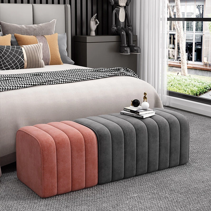 

Европейская фланелевая сменная деталь в скандинавском стиле для гостиной, крыльца, дома, спальни, дивана, табурета, туалетной комнаты, уличная мебель Banquinho