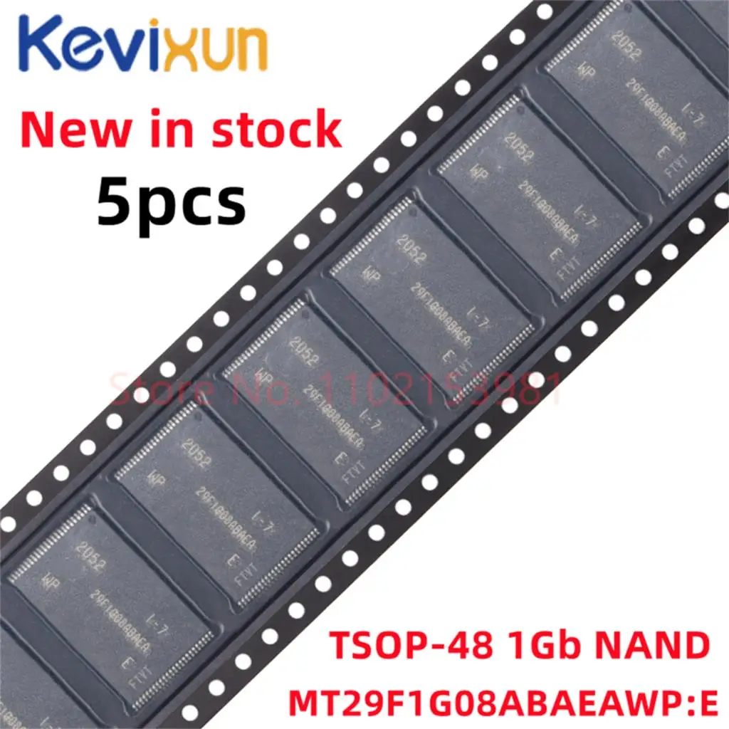 

Микросхема для флэш-памяти MT29F1G08ABAEAWP, 100% новый, 5 шт.