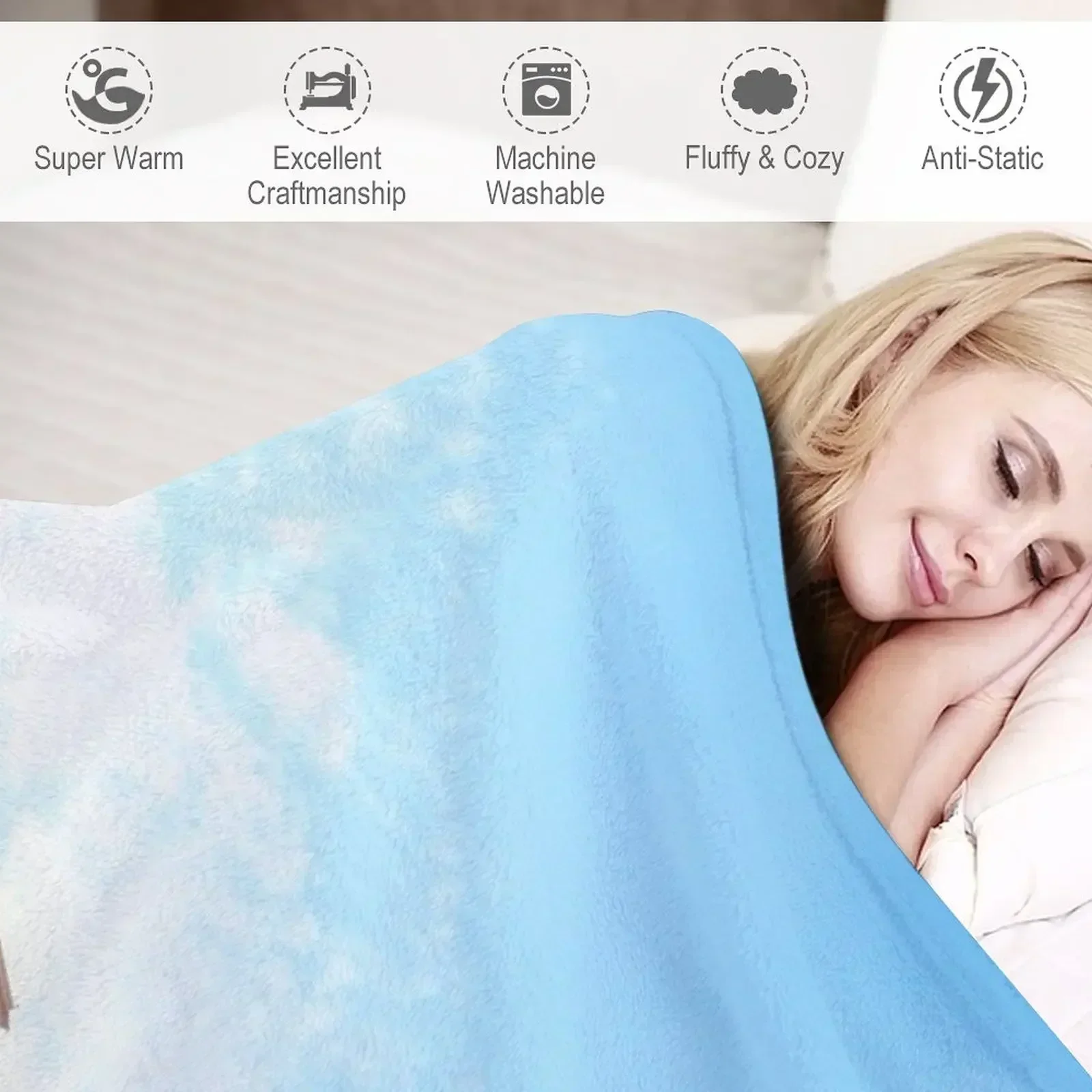 Пушистое одеяло Panorama of Bari Italy