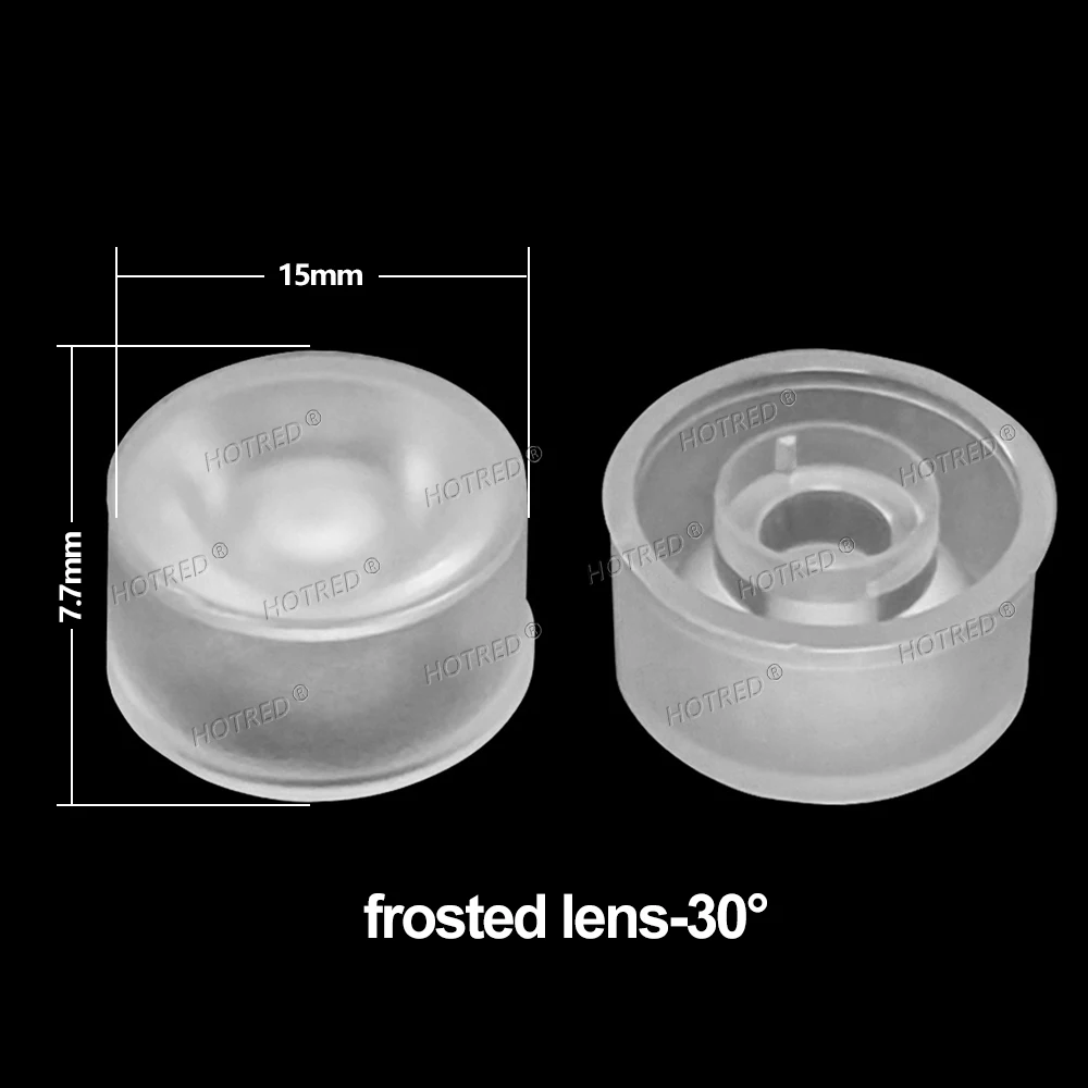 Линзы LED HotRed 15 мм 5050