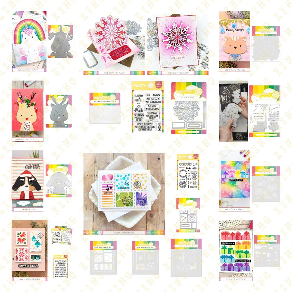 

Metal Cutting Dies Stamps Stencil Scrapbook Diary Decoration Stencil Embossing Template DIY Greeting Card Handmade Be a Dog Die