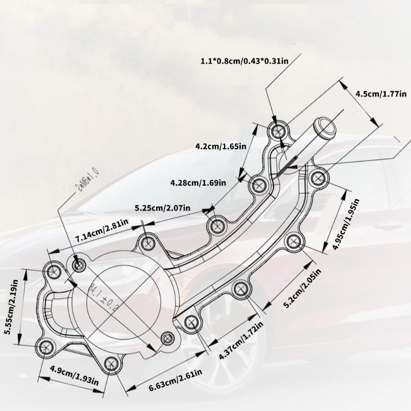 Корпус термостата выпуск воды подходит для 11-20 300 2013-20 1500 3 6 л 5184653AD 5184653AE 5184653AF