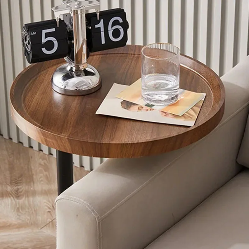 Деревянная консоль простые стоячие журнальные столики вспомогательная