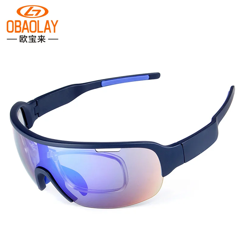 OBAOLAY солнцезащитные очки бейсбольные легкая оправа TR90 UV400 спортивные