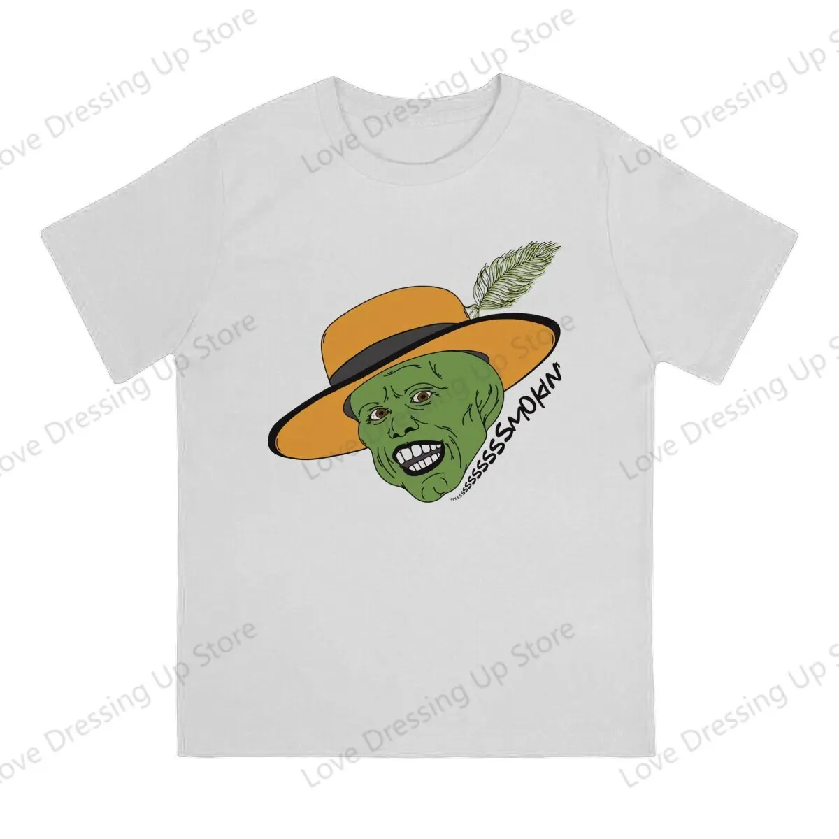 ssssSMOKIN хлопковая футболка с короткими рукавами и принтом для мужчин женщин