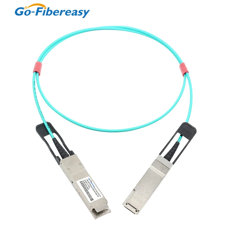 40G QSFP AOC OM3 Cable QSFP-H40G-AOC1M Active Optical Fiber Cable 1M,2M,3M,5M,10M for Cisco,MikroTik,Ubiquiti Optic Switch Modul