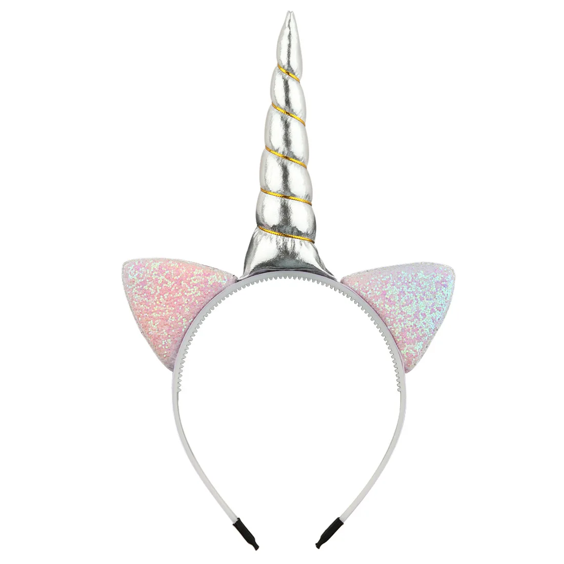 Unicorn Kids Headband  New Halloween Children's Headwear Cat Ears Party  Women Hair Accessories  Apparel Supplies images - 6