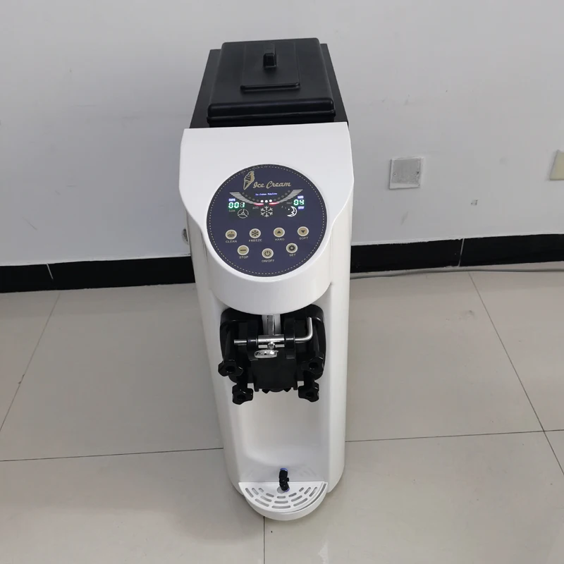 

Вертикальная машина для производства мягкого мороженого с смешанным вкусом изготовлена из нержавеющей стали и имеет более длительный срок службы