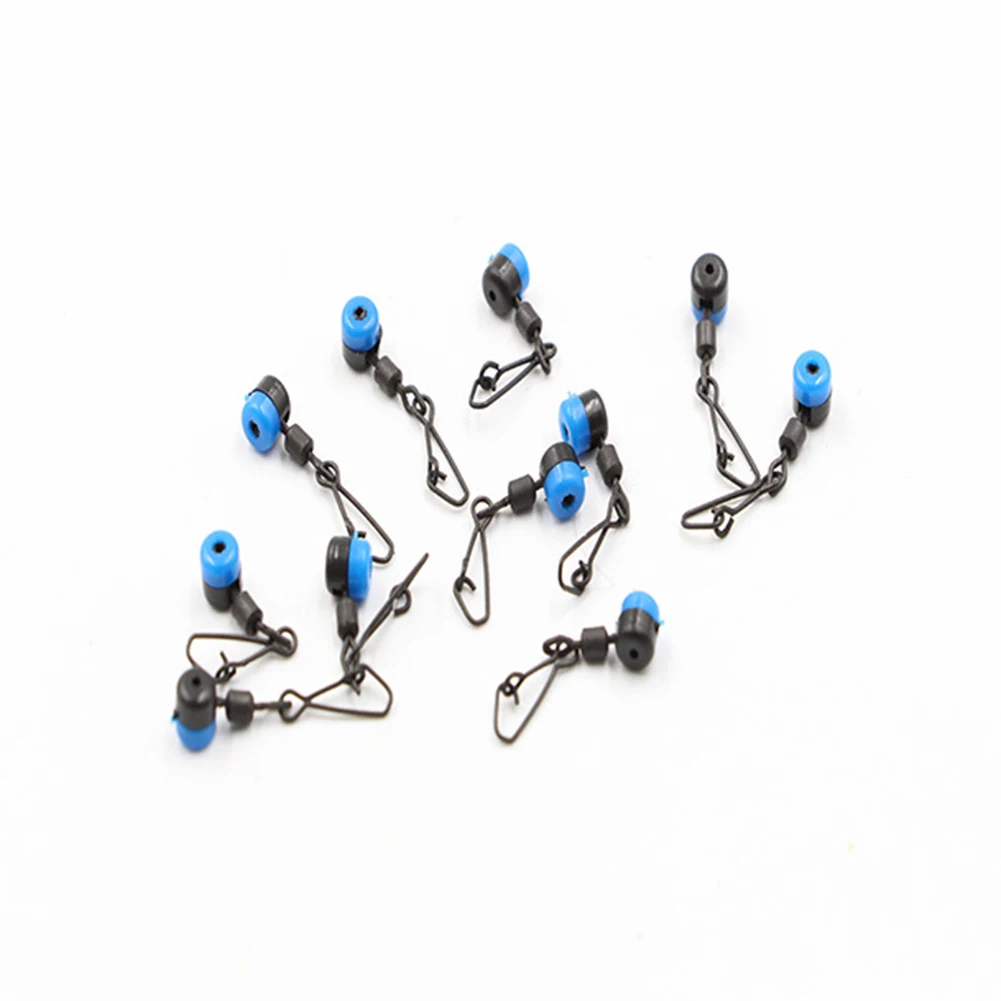 

10/30pcs Feeder Bead Link Swivels Float Space Bean Carp Match Pole Fishing Quick Change Fishing Tackle Hook Fishing Accessories