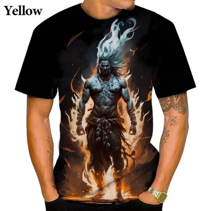 Рисунок 4 - Футболка унисекс с 3D-принтом «индуийский Бог Шива»